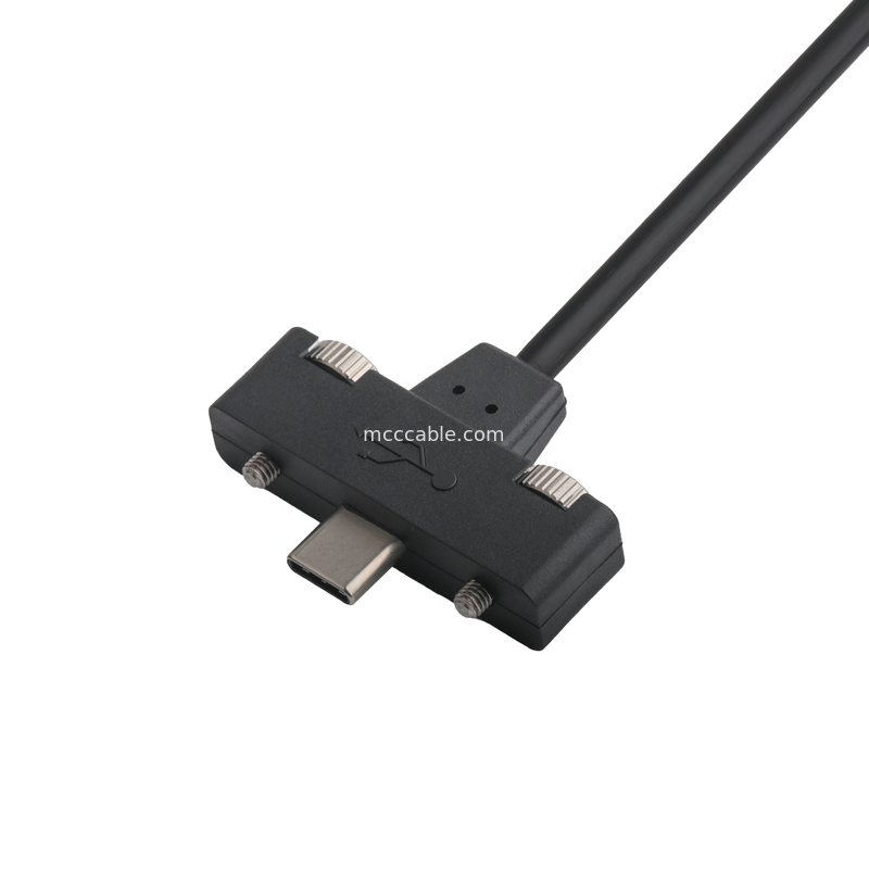 Interface Thunderbolt 4 industrial, cabo USB4, taxa de transmissão até 40 Gbps, 240W de carregamento super rápido, 8K Ultra