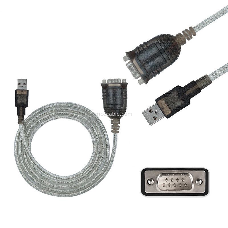 PL2303GT RS232 cabo serial usb para DB9 pin macho COM cabo serial USB suporta OEM/ODM