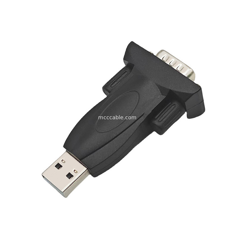 Conectores Industriais USB RS232 Cabo Serial DB-9Pin Macho Suporte de Cabo Serial Usb PL2303\CH340 Adaptador de Protocolo