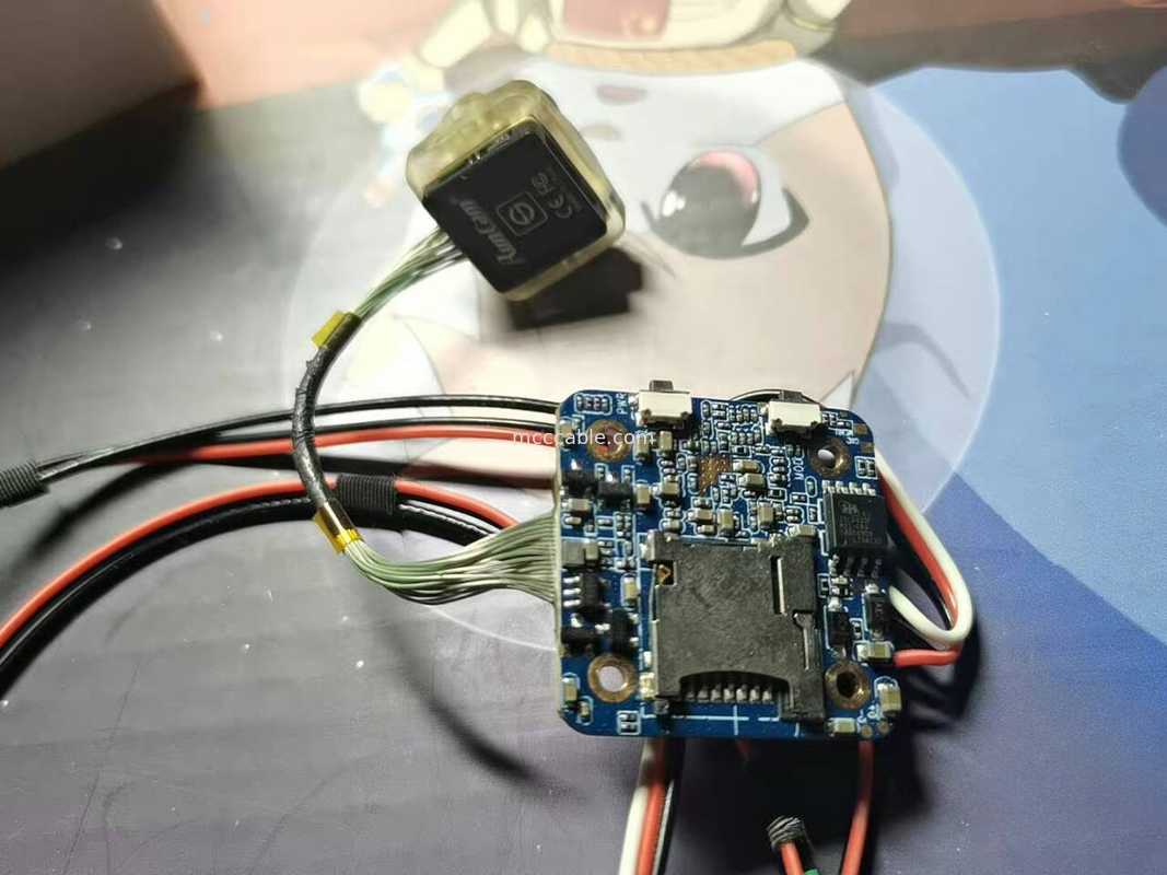 45 PIN DF36-45S-0.4V Micro LVDS Cable Assembly Livre de Chumbo Livre de Halogênio
