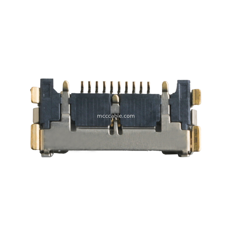 Conector de placa da série CA 20525-210E-02 Bloco terminal de conector de cabo micro-coaxial