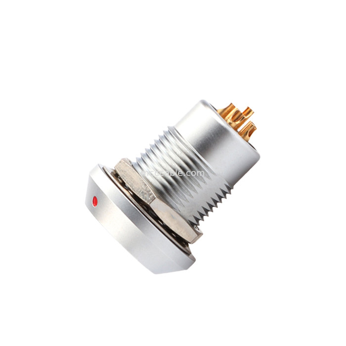 Conector de auto-bloqueio de puxa-puxa Conectores circulares Série B Z8 6Pin Feminino