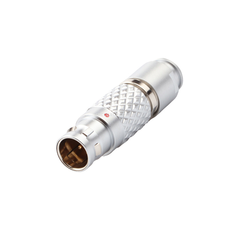 Conector de auto-bloqueio LEB Série FGG.1B 7Pin macho Plug de aviação Conector circular industrial