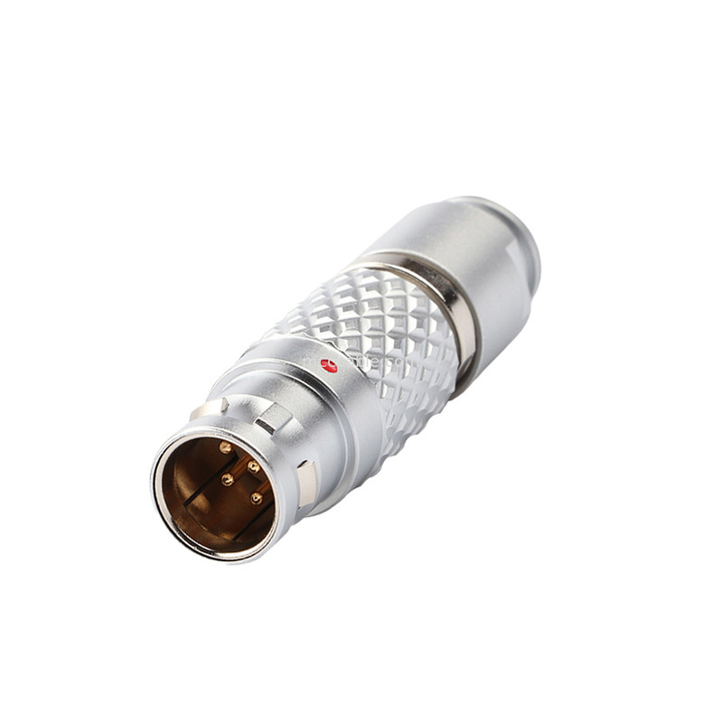 Conector de auto-bloqueio LEB Série FGG.1B 7Pin macho Plug de aviação Conector circular industrial