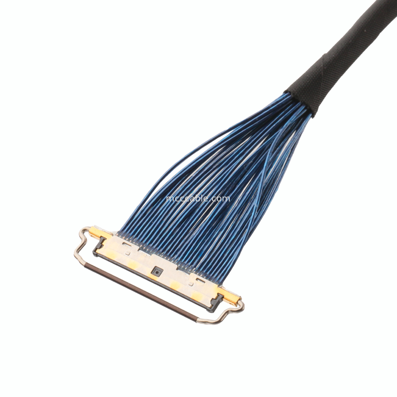 Luz do conector de cabo coaxial de DF81-30P-LCH micro - cor vermelha amarela