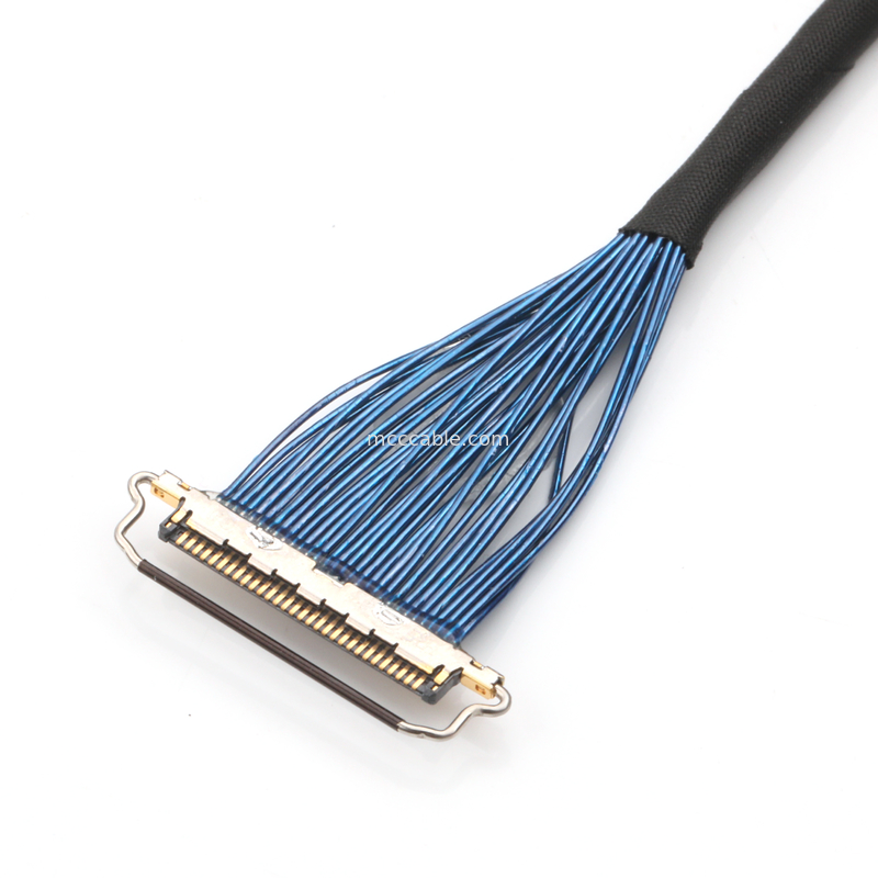 Luz do conector de cabo coaxial de DF81-30P-LCH micro - cor vermelha amarela