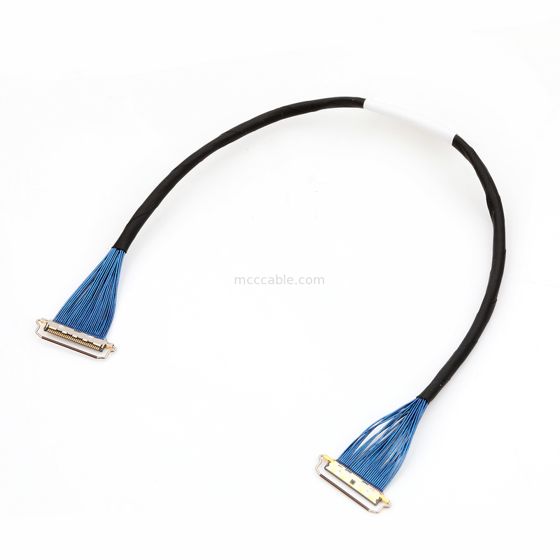 Luz do conector de cabo coaxial de DF81-30P-LCH micro - cor vermelha amarela