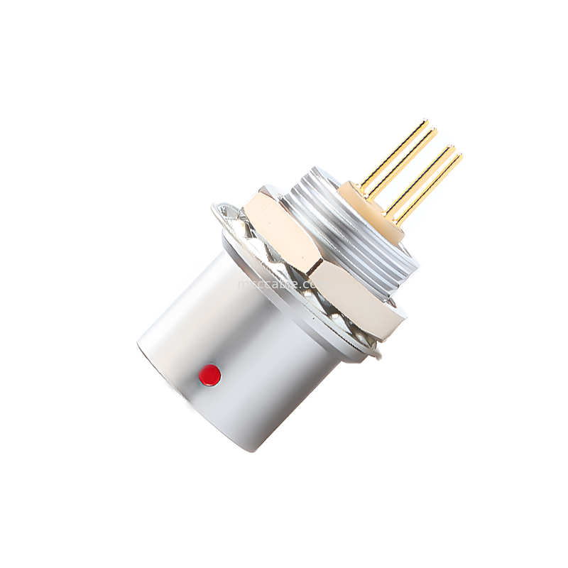Conector de bloqueio automático de puxa-puxa Controle industrial circular Série B Z6 Conector de 6 pinos Sensor de sinal de 6 pinos para mulher