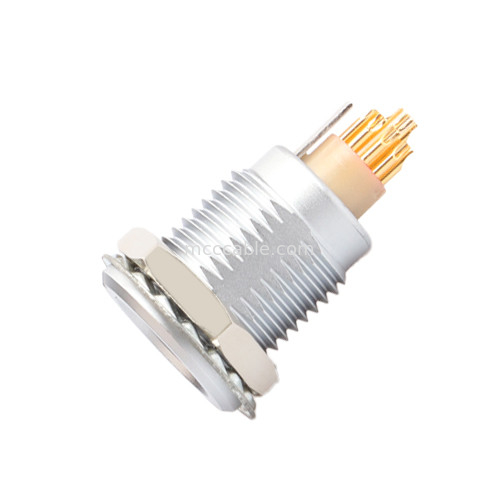 Série B Z5 14pin Com pin de aterramento fixação interna Push-pull auto-bloqueio conector