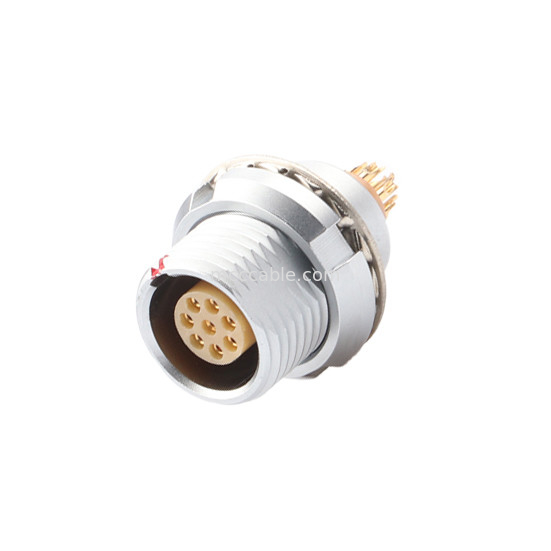Série redonda à prova d'água auto-bloqueio Z3 8Pin para fixação externa do conector do chassi