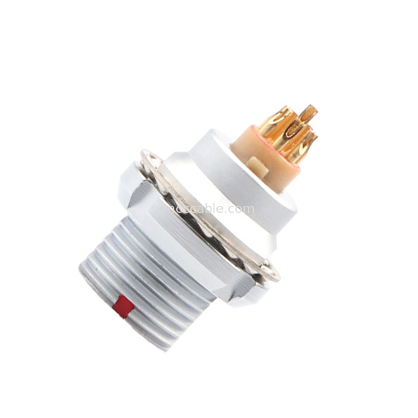 Série redonda à prova d'água auto-bloqueio Z3 8Pin para fixação externa do conector do chassi