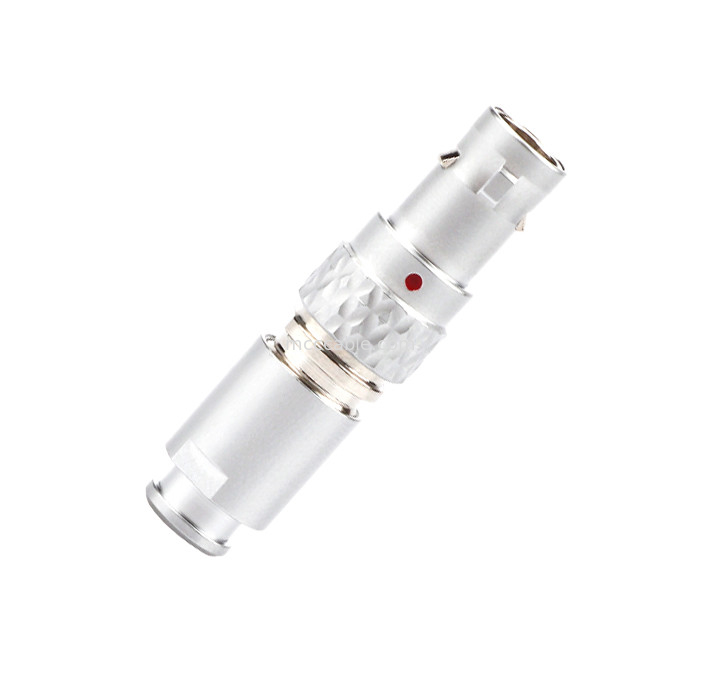 Conectores de controlo industrial Série B T7 Plug recto, curto, auto-bloqueio