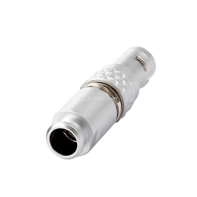 Conectores de controlo industrial Série B T7 Plug recto, curto, auto-bloqueio