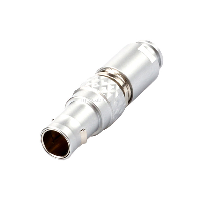 Conectores de controlo industrial Série B T7 Plug recto, curto, auto-bloqueio