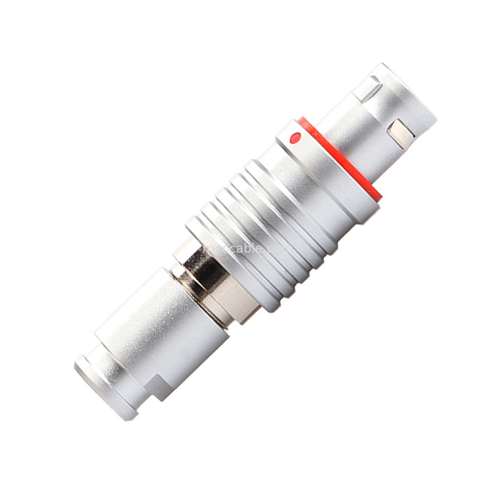Push-pull Auto-locking T6 Plug selado IP54 Conector industrial, conector circular à prova d'água Série MB