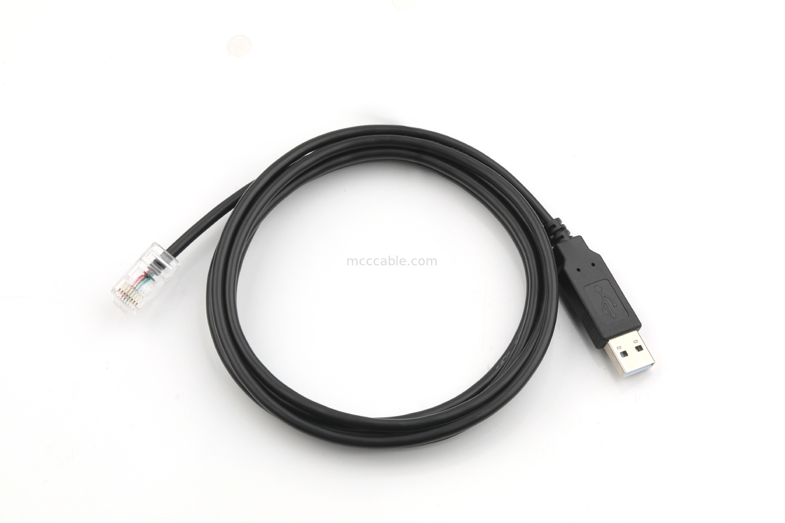 FT234X 5V PCBA USB-A para RJ45 Serial Cable 8p8c Compatível com Linha de Comunicação RS232