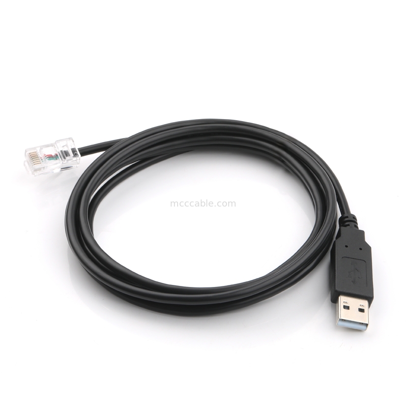 FT234X 5V PCBA USB-A para RJ45 Serial Cable 8p8c Compatível com Linha de Comunicação RS232
