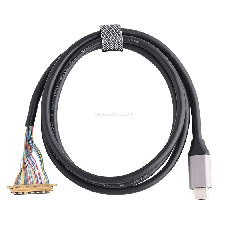 Tipo-C USB 3.0 TO 20453-230T-03 Cabos feitos para medir conector coaxial para Micro USB