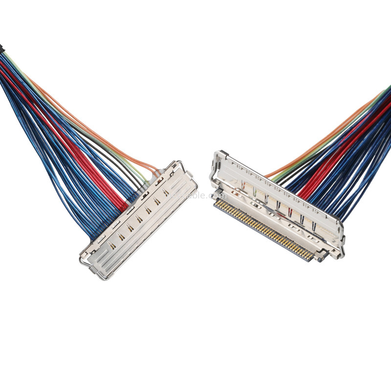 JAE FI-RE51-HL e JST EHR-7 a 20679-040T-01 Cabo LVDS EDP Cabo Micro Coaxial