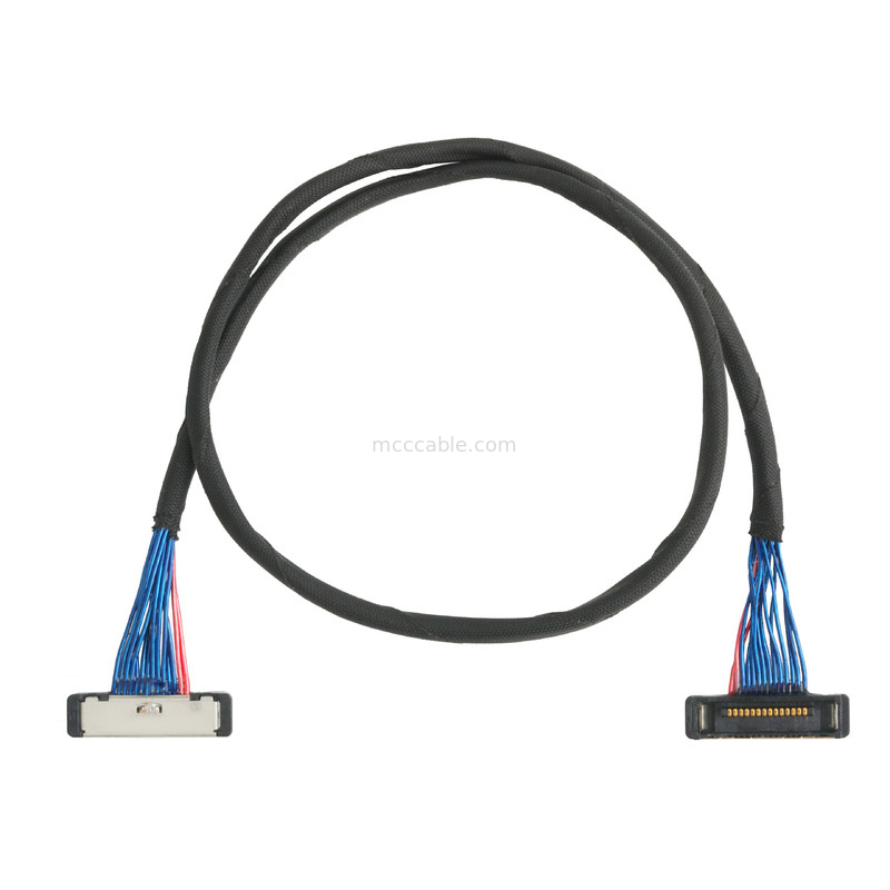 Micro cabo coaxial 20380 conector 20380-R14T-06 0.4mm Pitch 14P conector