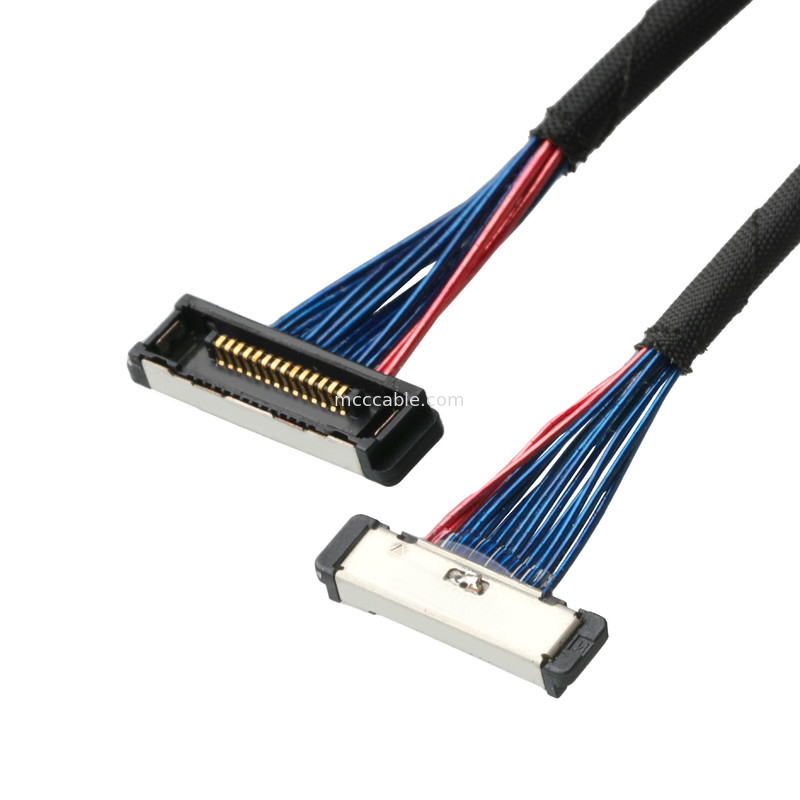 Micro cabo coaxial 20380 conector 20380-R14T-06 0.4mm Pitch 14P conector