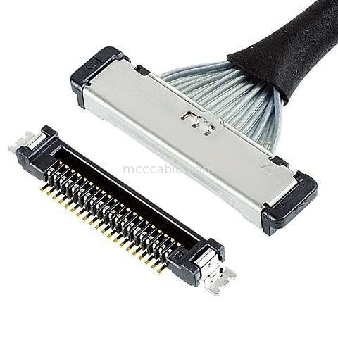 Cable Micro Coaxial 20380 50P Conector 20380-050T-06 Lvds 0,4mm Pitch