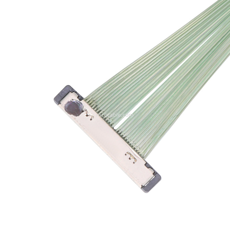 35P Micro Cable Coaxial 20380-035t-06 Lvds Conector 0,4 mm Ângulo direito de inclinação