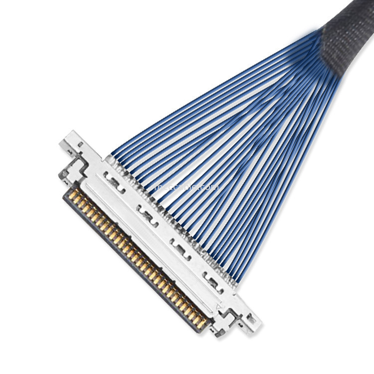 Comprimento personalizado LVDS Micro cabo coaxial 0.4mm 20453z-030 SD para 20347 Com bloqueio mecânico