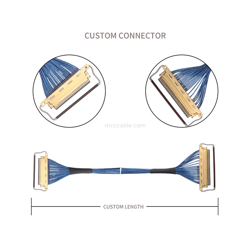 20453-240t-03 a 20453-230t-03 30P 40P 0,5 mm Pitch 36AWG