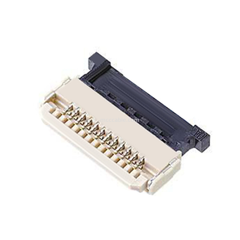 Tomada 10 Pin Parts Micro Coaxial Cable do receptáculo de DW5 20597 20598-010T-02 010E-02