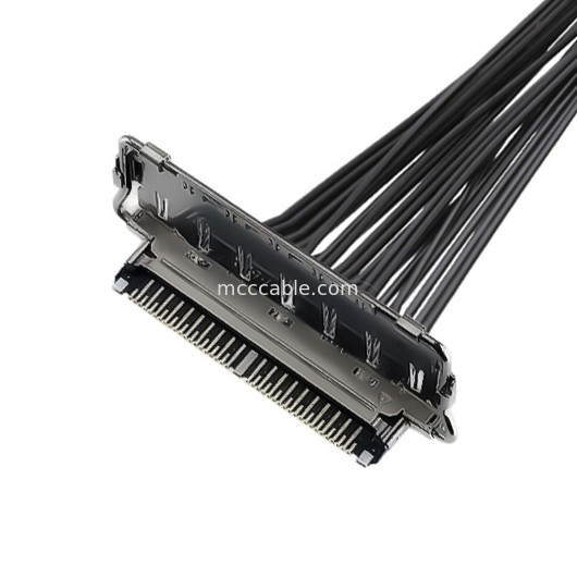 o conector dos lvds datilografa 40 a tipo de acoplamento horizontal do conector 20977-040T 040E 01 dos lvds do pino o conector Micro-coaxial