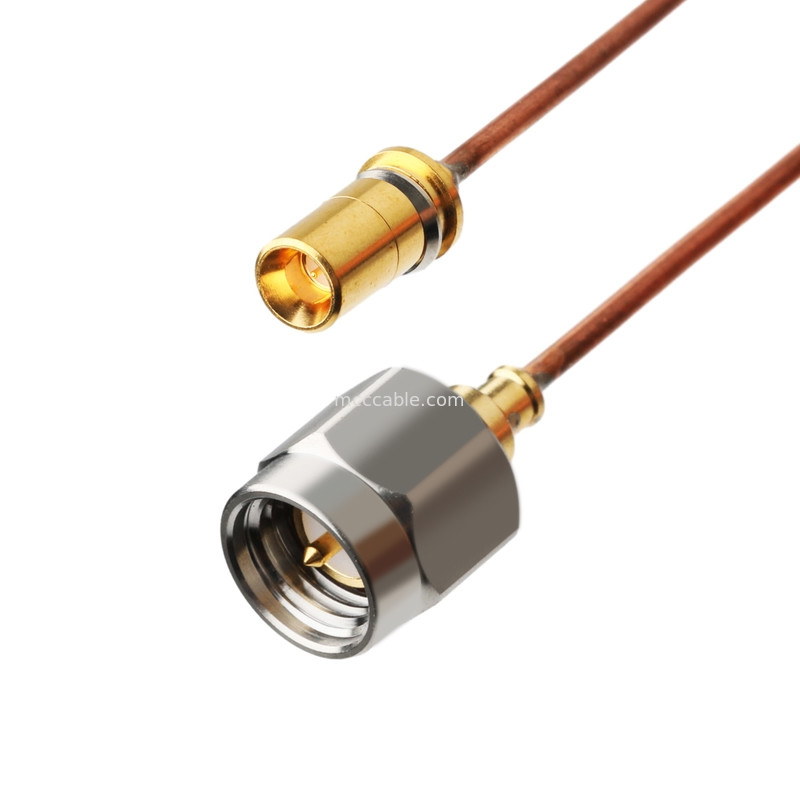 Cabo coaxial semi-rígido de Rohs Vita 67 Smpm Plug Directo para Sma Male Plug Directo Sro47