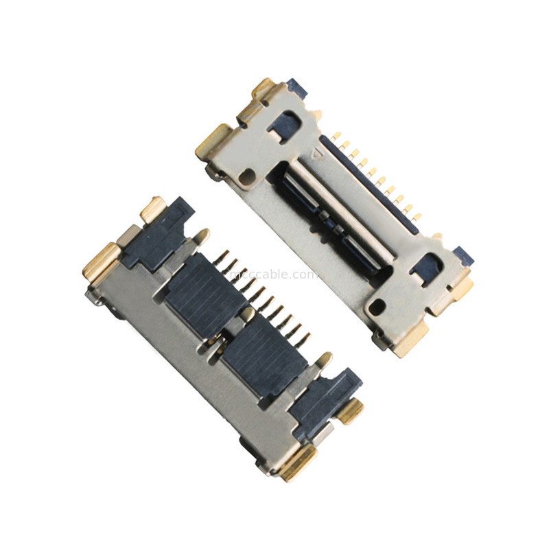 20633 Série 20Gbps/ Lane 20525-210E-02 Micro Conector Coaxial 0,4mm Pitch Plate End Seats