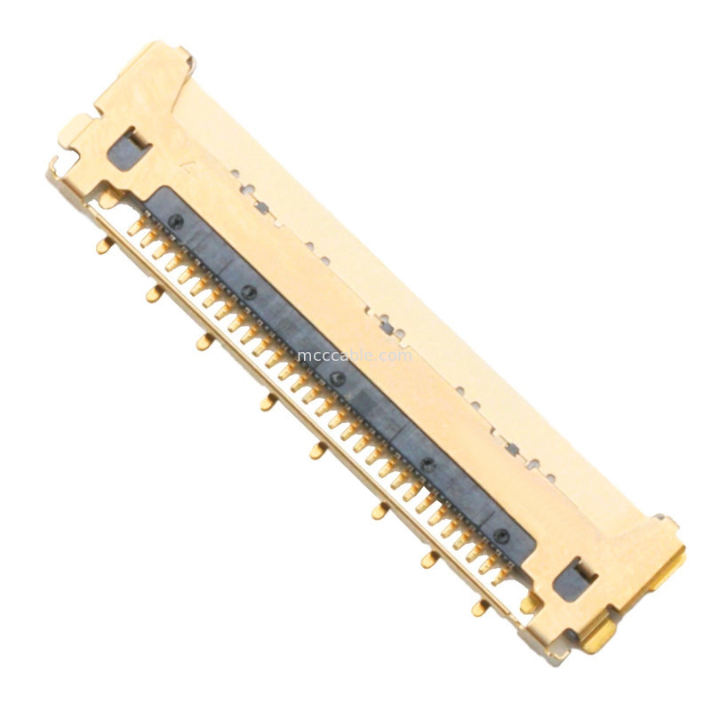 20682-020E-02 Montura de cabo LVDS coaxial horizontal ultra fino 0,4 mm Pitch de contato