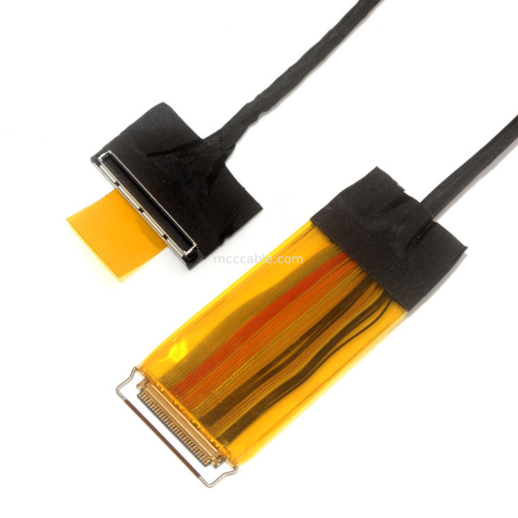 O Edp de Lvds do passo de 50AWG 0.5mm cabografa Pin 20454-030t Jae Fi-D44c2-E de  30