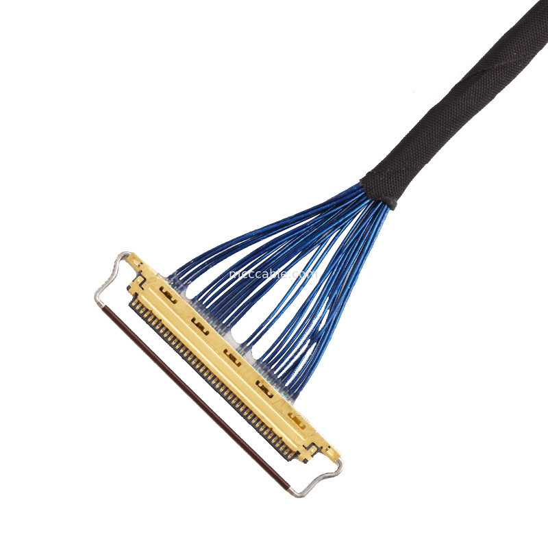Passo 20453-330t-13 de  0.5mm do cabo do EDP de 44AWG SGC LVDS a 20453-340t-13