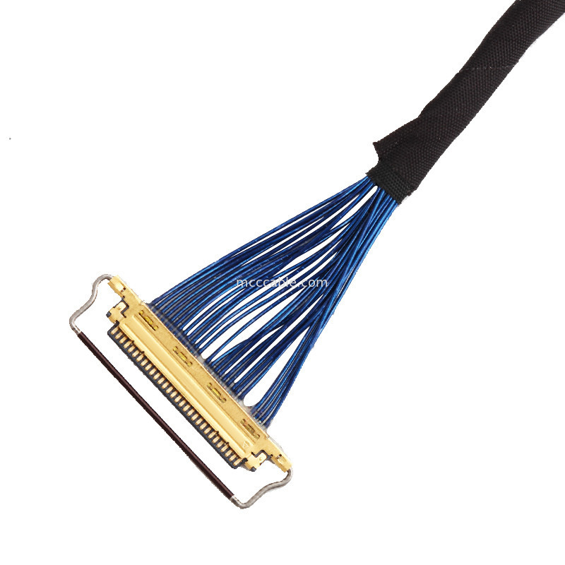Passo 20453-330t-13 de  0.5mm do cabo do EDP de 44AWG SGC LVDS a 20453-340t-13