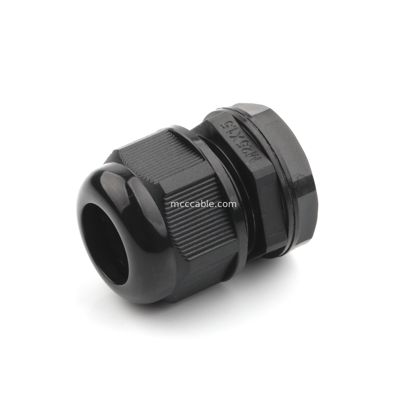 M25 Shell de conector impermeável industrial com 3Pin/4Pin/6Pin/7Pin/8Pin Suporta processamento de fio personalizado OEM / ODM