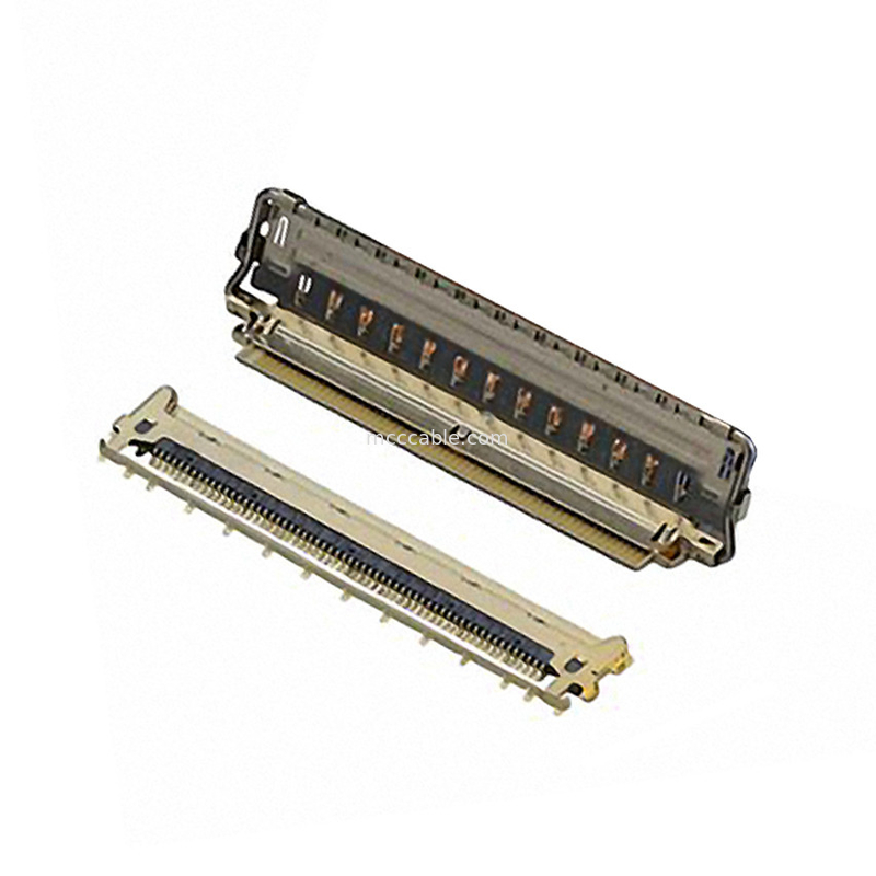 60P EDP Cable 20790-060E-02 0.4mm Pitch Conector micro-coaxial de acoplamento horizontal