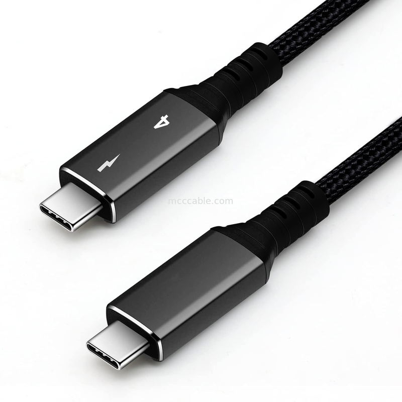 Thunderbolt 4 velocidades de 40 Gbps, suporta tela 4K dupla ou 8K única