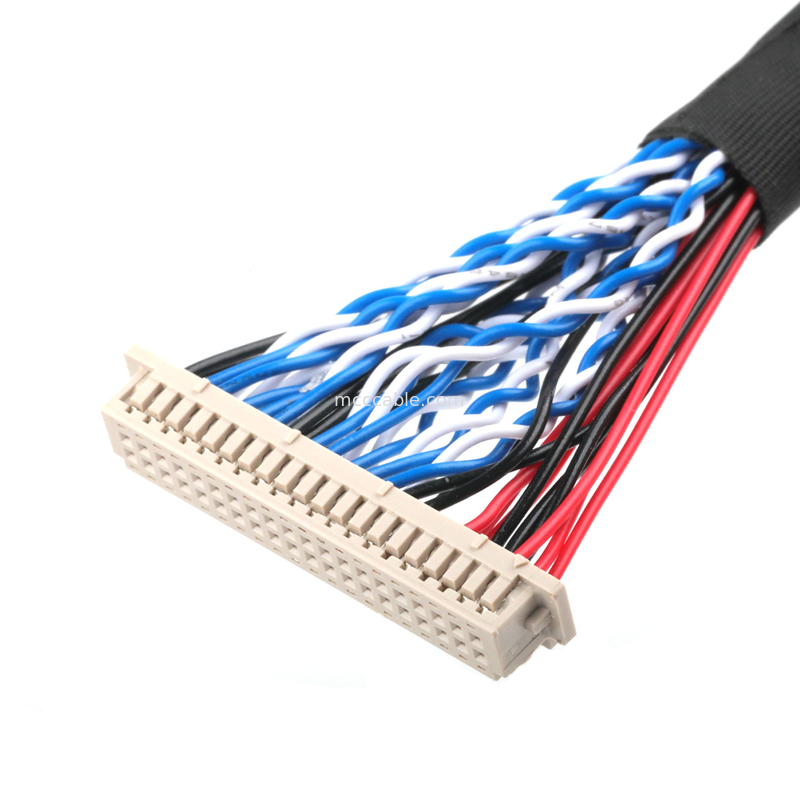 Cabo LVDS DF13-4008-1.250 10 para FI-X30HL e KW30-8P-10 800 Conector coaxial de cabo