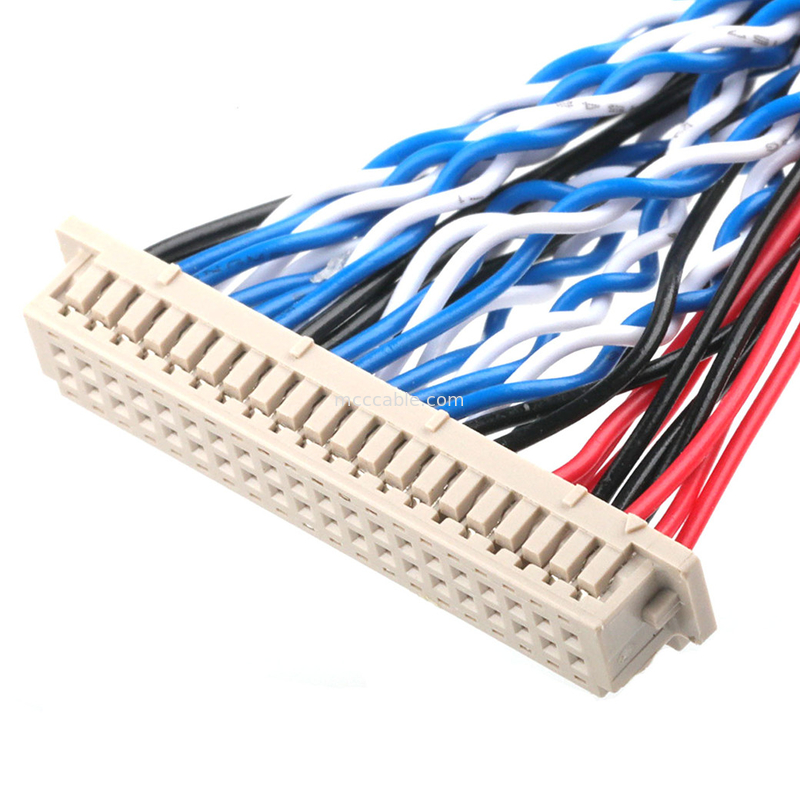 Cabo LVDS DF13-4008-1.250 10 para FI-X30HL e KW30-8P-10 800 Conector coaxial de cabo