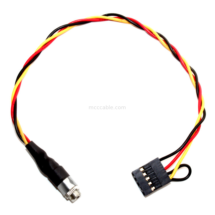 JAQUE AUDIO da MONTAGEM do PAINEL do ENCABEÇAMENTO 3.5MM de Molex 22-55-2101 do PASSO de 10POS 2.54MM