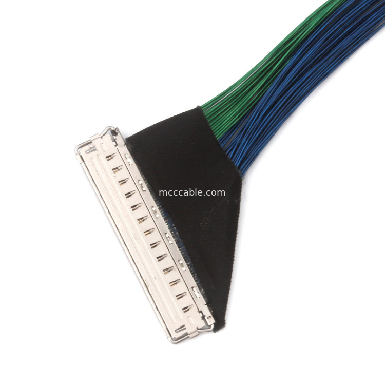 40P 20847 3427 20848 20849 20846 Micro cabo coaxial 0,5 mm Pitch 40Pin para sinal de interface do fone de ouvido Vr