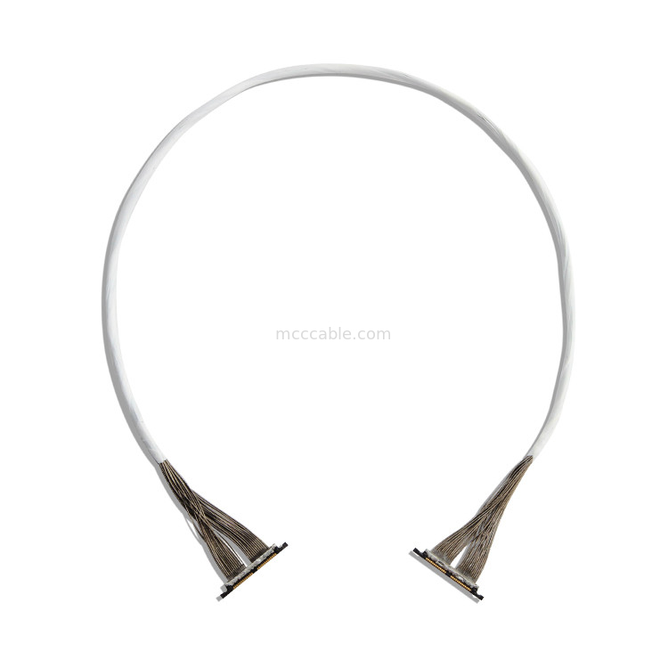 0.3mm Micro Cable Coaxial DF56 26P 0.3SD para conector de câmera de drone e conexão mecânica