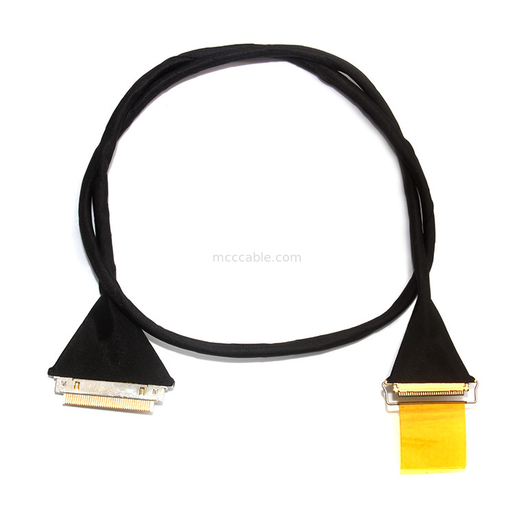 Lvds edp cabo cabo lcd aces 50204 030 a 20453-230t 30 pin 0,4 mm cabo LVDS montagem