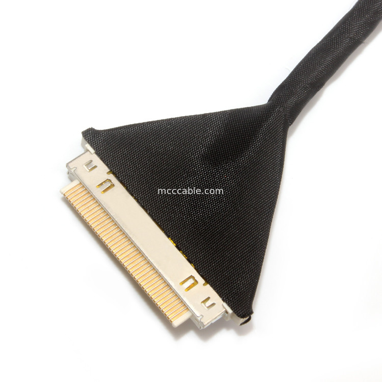 Lvds edp cabo cabo lcd aces 50204 030 a 20453-230t 30 pin 0,4 mm cabo LVDS montagem