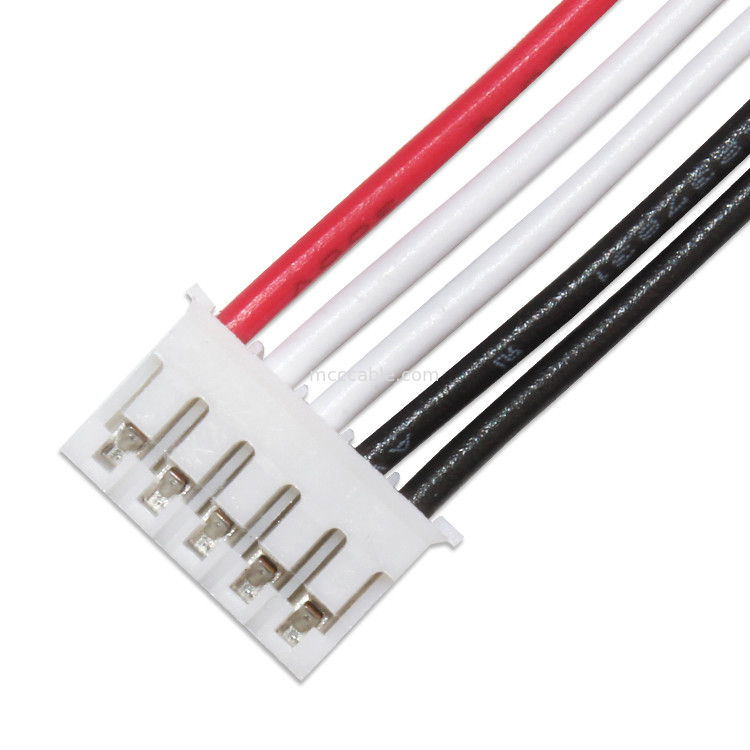 Chicote de fios feito sob encomenda do fio 1,5 do passo 12 milímetros de fio 5P PH2.0 de Pin Jst USB ao cabo de 5P PH2.0