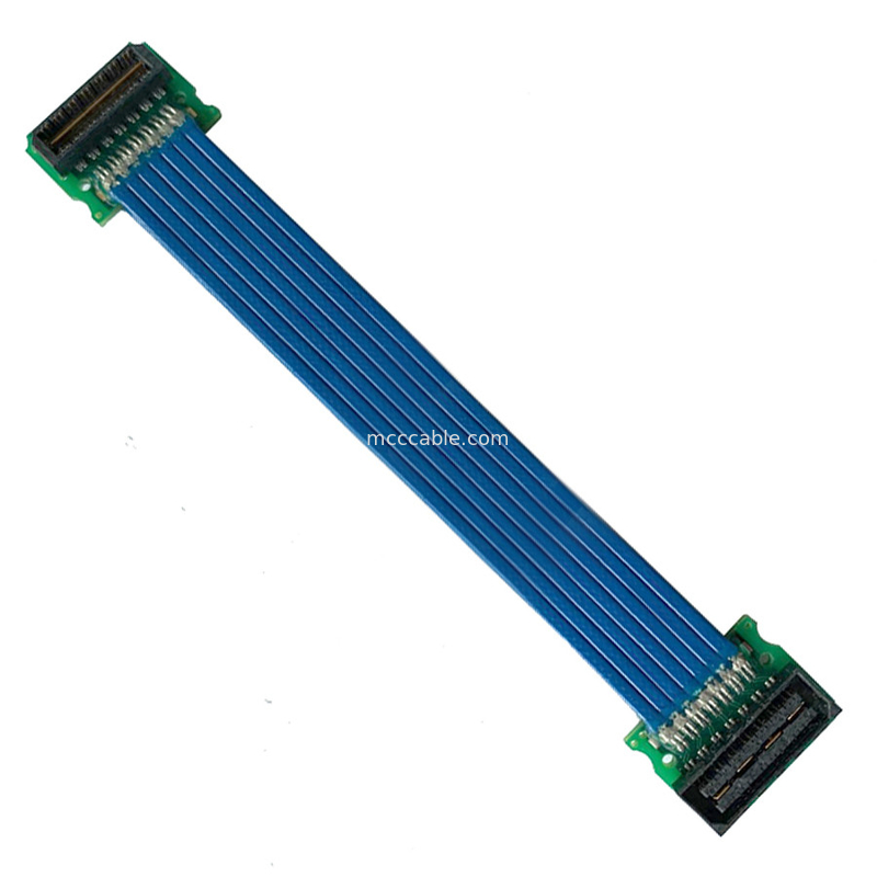 Conector da exposição dos lvds do conjunto de cabo de Samtec QSH-030-01-F D 30pin 60pin 90pin