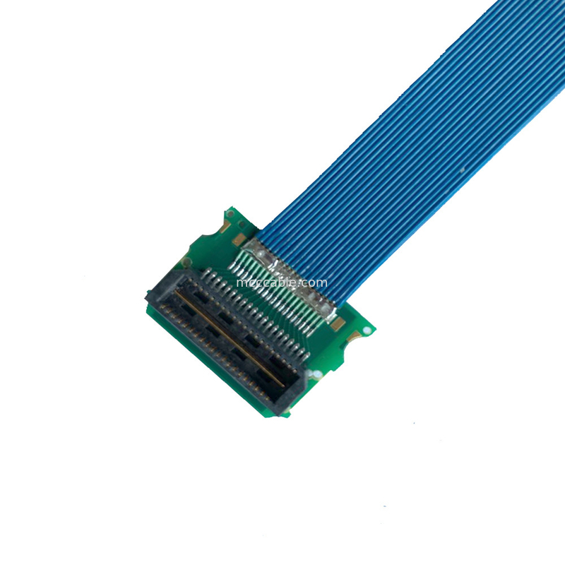 Conector da exposição dos lvds do conjunto de cabo de Samtec QSH-030-01-F D 30pin 60pin 90pin